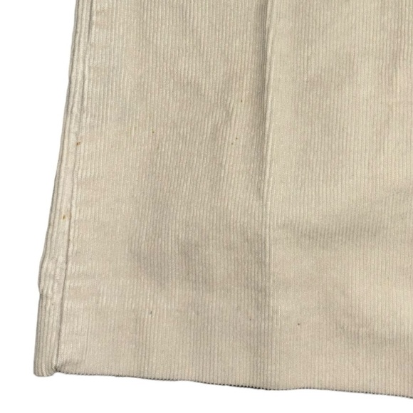 L. L. Bean Corduroy Cream Pants Women’s 12 Tall Casual Office Cowgirl Classic - Picture 13 of 13